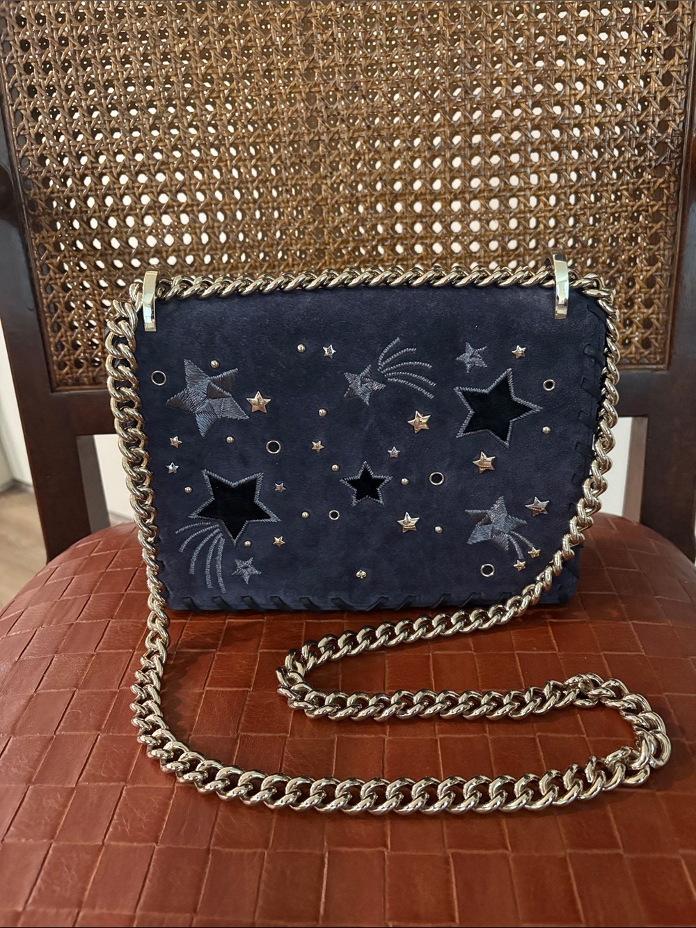 Kate Spade Madison Daniels Drive Stars Marci Twilight Shoulder Bag—NWOT!  Navy